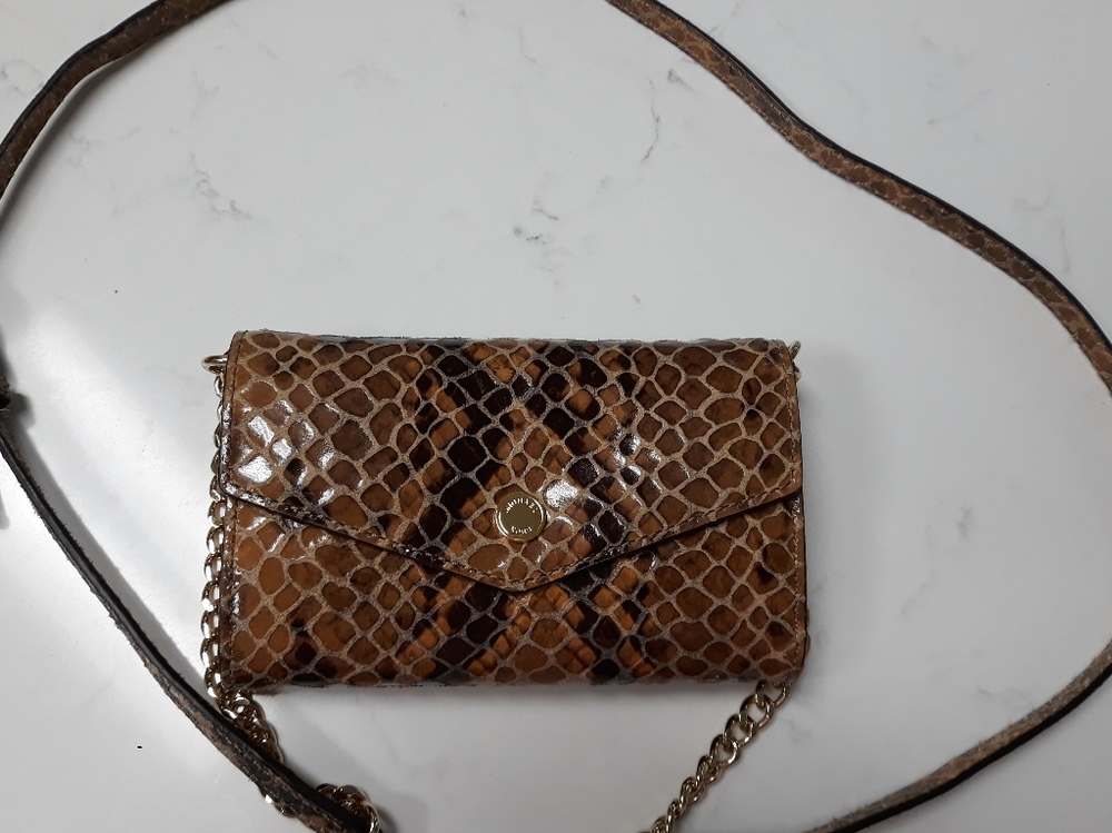 Michael Kors Python Embossed Leather Crossbody Bag - image 5